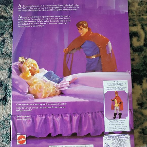 Vintage 1992 Disney Sleeping Beauty Barbie - Picture 2 of 2